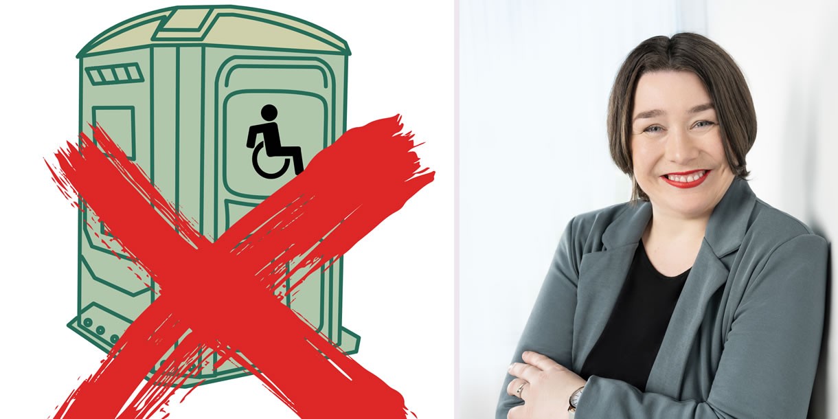 EEN ECHT TOEGANKELIJK EVENEMENT VRAAGT MEER DAN EEN ROLSTOELTOEGANKELIJK TOILET